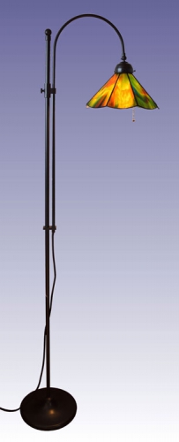Floor lamp,reading lamp,green,yellow,red,orange,turquoise