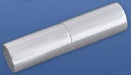 Magnetic lock for glueing,cylinder,diameter ca. 7 mm,length ca. 28 mm,925 Sterling Silver,item number 3494H.