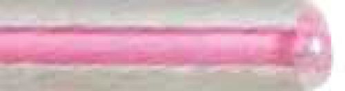 Moretti glass rods,pink in clear,diameter ca. 6 mm,3 x ca. 33 cm,item number 3577003.