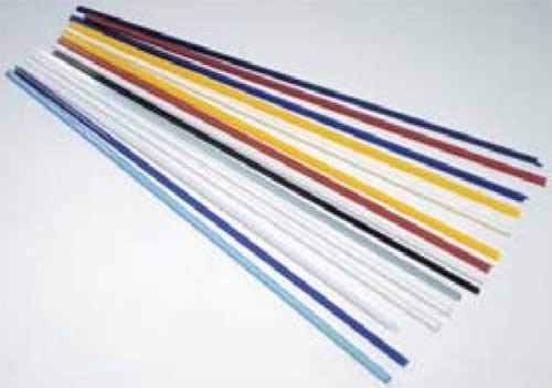 Moretti glass rods,COE 104,mixed colours,20 pieces,length ever ca. 30 cm,item number 3815000.