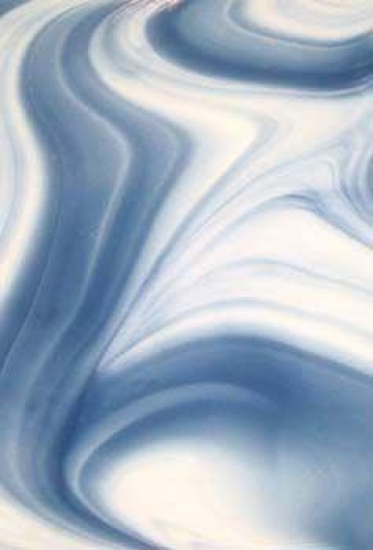 Spectrum Glass,fusible,System 96,COE 96,Sp OpalArt 335-5 F,Nautica,opalescent,firelight,mariner blue,ca. 20 x 30 cm,item number 9656900.