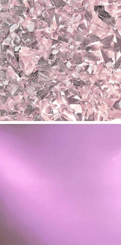 Oceanside Glass,frit,coarse,System 96,COE 96,transparent,pale purple,code 1408,ca. 100 g,item number 9670913.