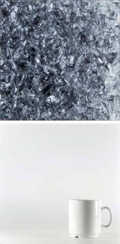 Oceanside Glass,frit,medium,System 96,COE 96,transparent,pale gray,code 1808,ca. 100 g,item number 9671512.