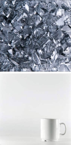 Oceanside Glas,Krösel,grob,System 96,AK 96,transparent,blass grau,Code 1808,ca. 100 g,Artikelnummer 9671510.