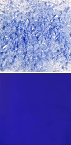 Oceanside Glass,frit,medium,System 96,COE 96,opalescent,medium blue,code 2302,ca. 100 g,item number 9678312.