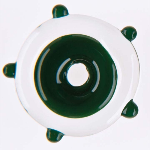 Oceanside glass rod,System 96,COE 96,opalescent,dark green,code 2206,diameter ca. 4 - 6 mm,length ca. 48 cm,item number 9641500.