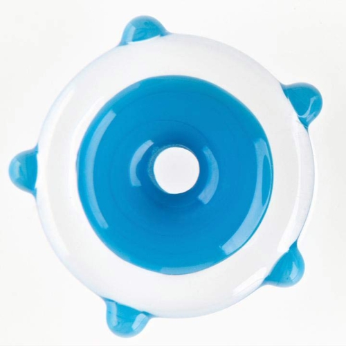 Oceanside glass rod,System 96,COE 96,opalescent,turquoise blue,code 2334,diameter ca. 4 - 6 mm,length ca. 48 cm,item number 9642800.