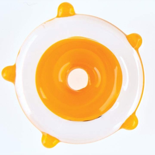 Oceanside glass rod,System 96,COE 96,opalescent,marigold,code 355,diamter ca. 4 - 6 mm,length ca. 48 cm,item number 9642200.