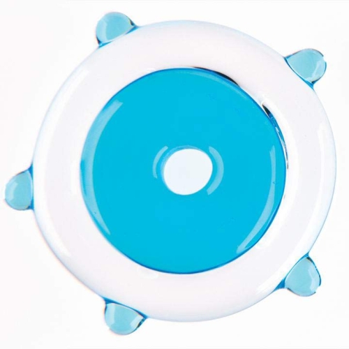 Oceanside glass rod,System 96,COE 96,transparent,sky blue,code 5331,diameter ca. 4 - 6 mm,length ca. 48 cm,item number 9640700.