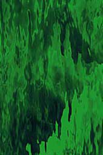 Oceanside Glass,COE 96,Sp 125 W F,cathedral glass,waterglass,dark green,ca. 20 x 30 cm,item number 9700454.