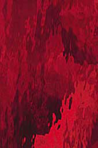 Oceanside Glass,COE 96,Sp 152 W F,cathedral glass,waterglass,ruby red,ca. 20 x 30 cm,item number 9700478.