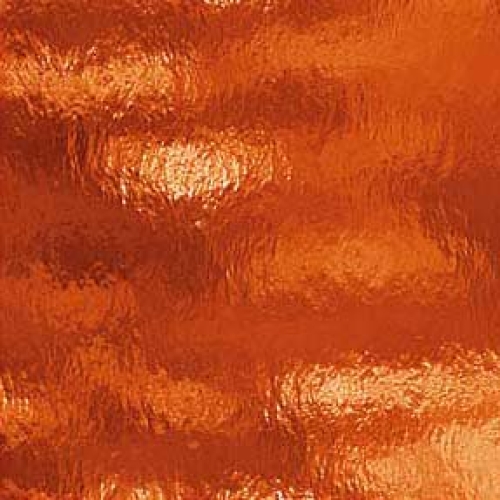 Oceanside Glass,COE 96,Sp 171 RR F,transparent,orange,ca. 30 x 30 cm,item number 9700290-30.