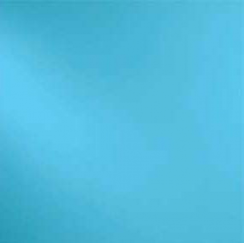 Oceanside Glass,COE 96,Sp 233-74 F,opaque,solid turquoise blue,ca. 15 x 15 cm,item number 9700390-15.