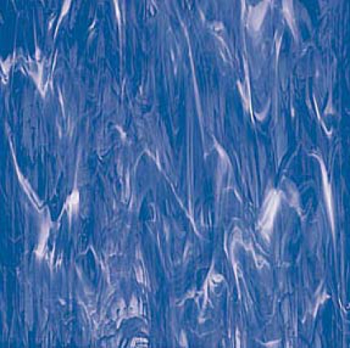 Oceanside Glass,COE 96,Sp 339-2 F,translucent,light blue,wispy,ca. 15 x 15 cm,item number 9700220-15.