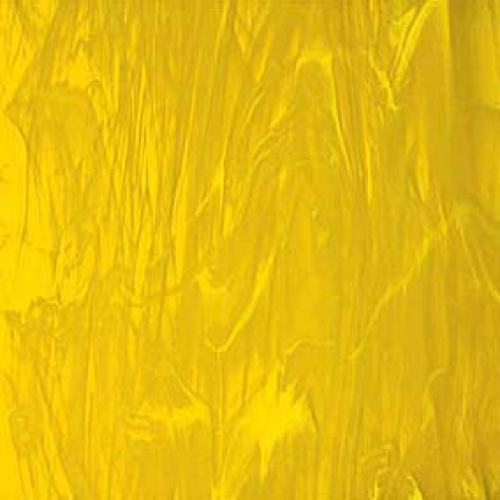 Oceanside Glass,COE 96,Sp 369-1 F,translucent,yellow,wispy,ca. 15 x 15 cm,item number 9700356-15.