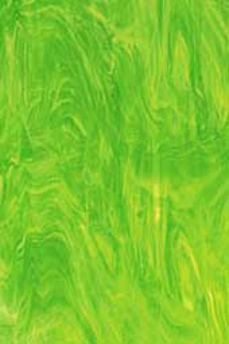 Oceanside Glass,COE 96,Sp 826-71 F,opalescent glass,lime green,white,ca. 20 x 30 cm,item number 9700184.