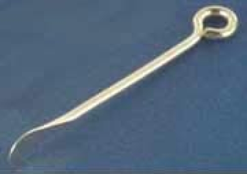 Earring component,pencil,length ca. 24 mm,with loop,diameter ca. 2 mm,925 Sterling Silver,1 piece,item number 3736E.