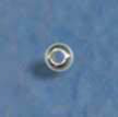Round beads for crushing,Sterling Silver,Ø ca. 2,5 mm / 1,2 mm,20 pieces