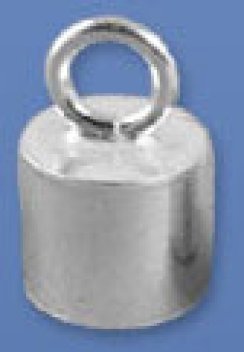 Ring sleeve,length ca. 10 mm,inner diameter ca. 5,2 mm,925 Sterling Silver,item number 3529H.