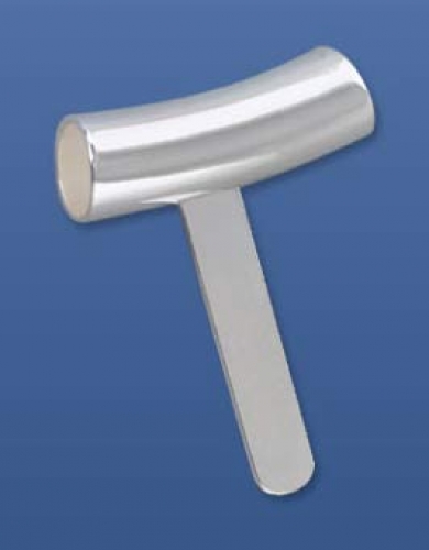 Bent tube,length 20 mm,inner diameter 4,7 mm,with glueing area,16 x 4 mm,925 Sterling Silver,item number 3443C.