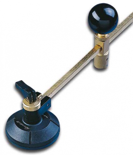 Circle cutter Bohle Silberschnitt BO511.5,with ball-bearing cutting head,for 2 - 6 mm glass,for diameter 72 mm - 600 mm,item number 3117301.