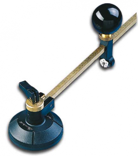 Circle cutter Bohle Silberschnitt BO514.0,with 6 steel wheels,for 3 - 6 mm glass,for diameter 72 mm - 1200 mm,item number 3117500.