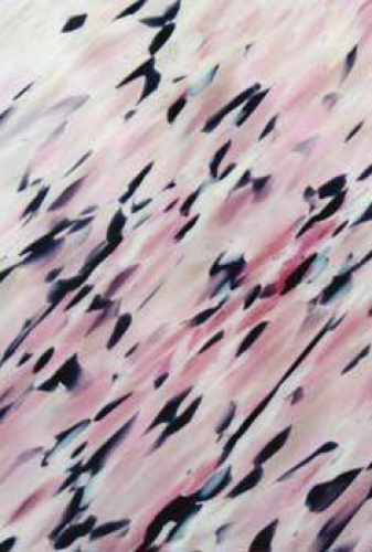 Spectrum Glass,fusible,System 96,COE 96,Sp Spirit 4941 F,Valhalla,transparent,clear,ivory,pink,concord,ca. 20 x 30 cm,item number 9656400.
