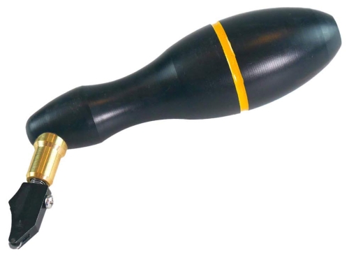 Glass cutter with pistol grip,Provetro,for 2 - 6 mm glass,with tank for cutter fluid,replaceable cutting head,item number 3104400.