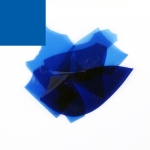 Optul Glass,confetti for float glass,COE 82,transparent,dark aquamarine,code 0098,ca. 100 g,item number 3592350.