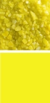Bullseye coarse frit,COE 90,opalescent,canary yellow,code 0120,ca. 100 g