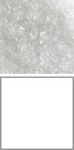 Bullseye coarse frit,COE 90,opalescent,translucent white,code 0243,ca. 100 g
