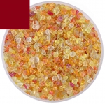 Optul Glas,Float-Krösel Korn 5,grob,AK 82,transparent,dunkelrot,Code 1055,ca. 100 g,Artikelnummer 3589825.
