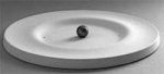 Slumping mold,menu plate " Jupiter ",dinner plate,Ø ca. 32 cm