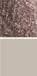 Bullseye medium frit,COE 90,transparent,khaki,code 1439,ca. 100 g