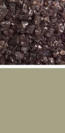 Bullseye coarse frit,COE 90,transparent,oregon gray,code 1449,ca. 100 g