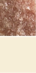 Bullseye coarse frit,COE 90,transparent,rhubarb shift tint,code 1859,ca. 100 g