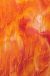 Oceanside Glas,AK 96,Sp 675-5 F,Opalescentglas,rot,orange,weiss,ca. 20 x 30 cm,Artikelnummer 9700318.