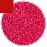 Optul Glas,Float-Krösel Korn 4,mittelgrob,AK 82,dicht,rot,Code 2015,ca. 100 g,Artikelnummer 3591724.
