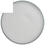 Optul Glas,Float-Krösel Korn 2,fein,AK 82,dicht,weiss,Code 3120,ca. 100 g,Artikelnummer 3590522.