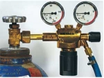 Oxygen regulator with manometer,to 10 bar