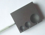 Perlenformer,Graphit,für 6 Perlenformen,Ø ca. 22,18,8,25,15,12 mm