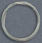 Silberdraht,hart,Durchmesser ca. 1,5 mm,Länge ca. 1 m,Artikalnummer 4105RH.