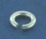 Biegeringe,rund,925er Sterling Silber,Stärke ca. 1 mm,Ø ca. 4,5 mm,10 Stücke
