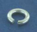 Biegeringe,rund,925er Sterling Silber,Stärke ca. 1 mm,Ø ca. 5 mm,10 Stücke