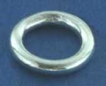 Ring,closed,Sterling Silver,thickness ca. 1,5 mm,Ø ca. 9 mm,1 piece,item number 3571E.
