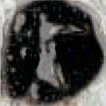 Optul Glas,Float-Blasenpulver,AK 82,transparent,schwarz,Code 0025,ca. 120 g