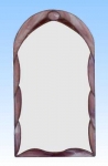 Mirror " Bow Window with Stone ",pink,ca. 29 x 16 cm