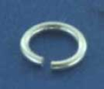 Biegering,rund,925er Sterling Silber,Stärke ca. 0,7 mm,Ø ca. 5 mm,1 Stück