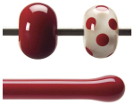 Bullseye Stab,AK 90,rot,opalescent,Code 0124,L. ca. 43 cm