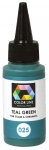 Emaillefarbe für Glas (Ak82,Ak90,Ak96) und Keramik,Color Line 025,türkisgrün,ca. 62 g,Artikelnummer 5200025.